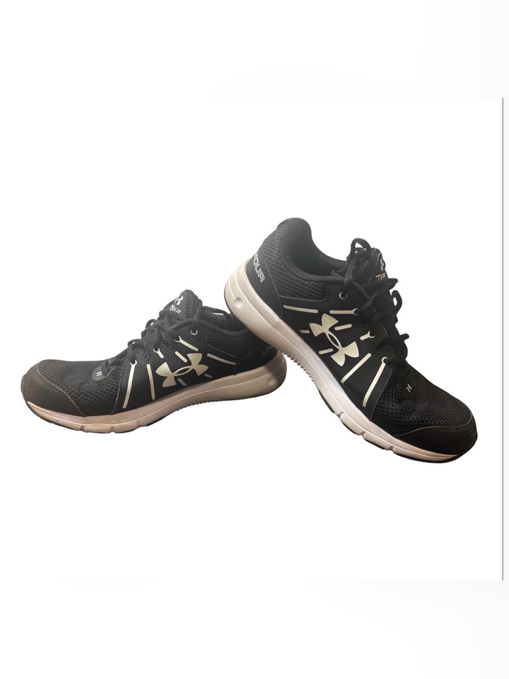 Under Armour Black and White Women's Sneakers